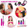 Kid Pretend Play Beauty Cosmetic With Bag Toys